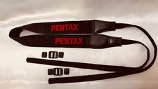Pentax Embroidered Camera Strap for 67 6x7 645 No Lugs Genuine Japan Used
