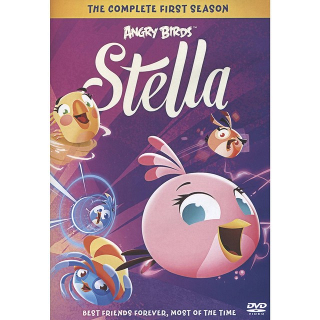 ANGRY BIRDS STELLA FIRST SEASON 13 Episodes DVD DISC & COVER ART ONLY NO CASE
