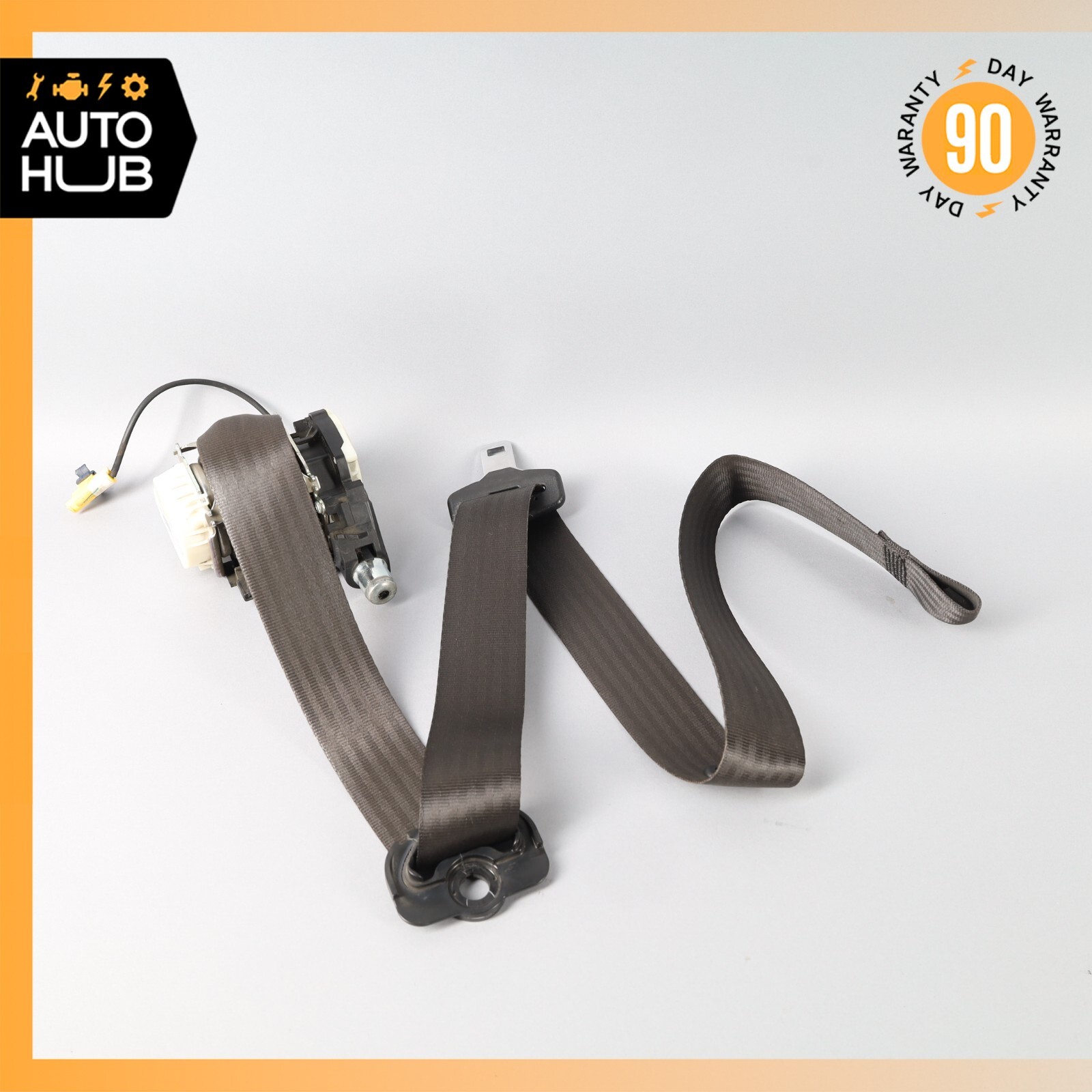 08-19 Maserati GranTurismo M145 Front Left Driver Side Seat Belt Black OEM