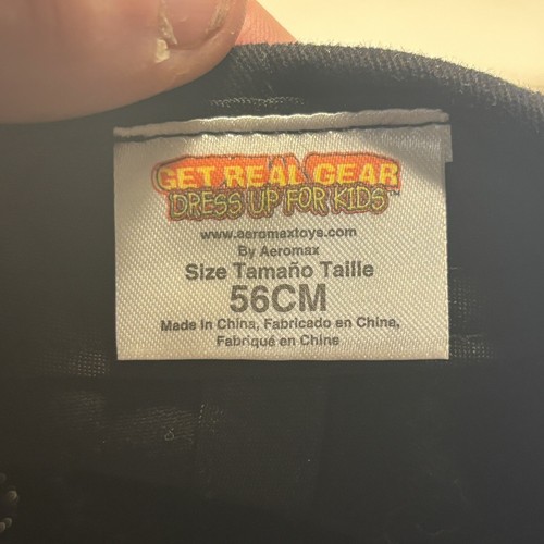 NASA Logo Black Youth Kids Baseball Cap Hat Adjustable / Science / Costume - Picture 4 of 4