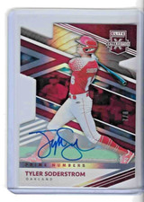 TYLER SODERSTROM 2020 Elite Extra Edition PRIME NUMBERS AUTO RC # 7/8 RARE