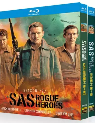 SAS: Rogue Heroes Temporada 1-2 Serie de TV Juego de 4 Discos Todas las Regiones Nuevo - Imagen 1 de 2