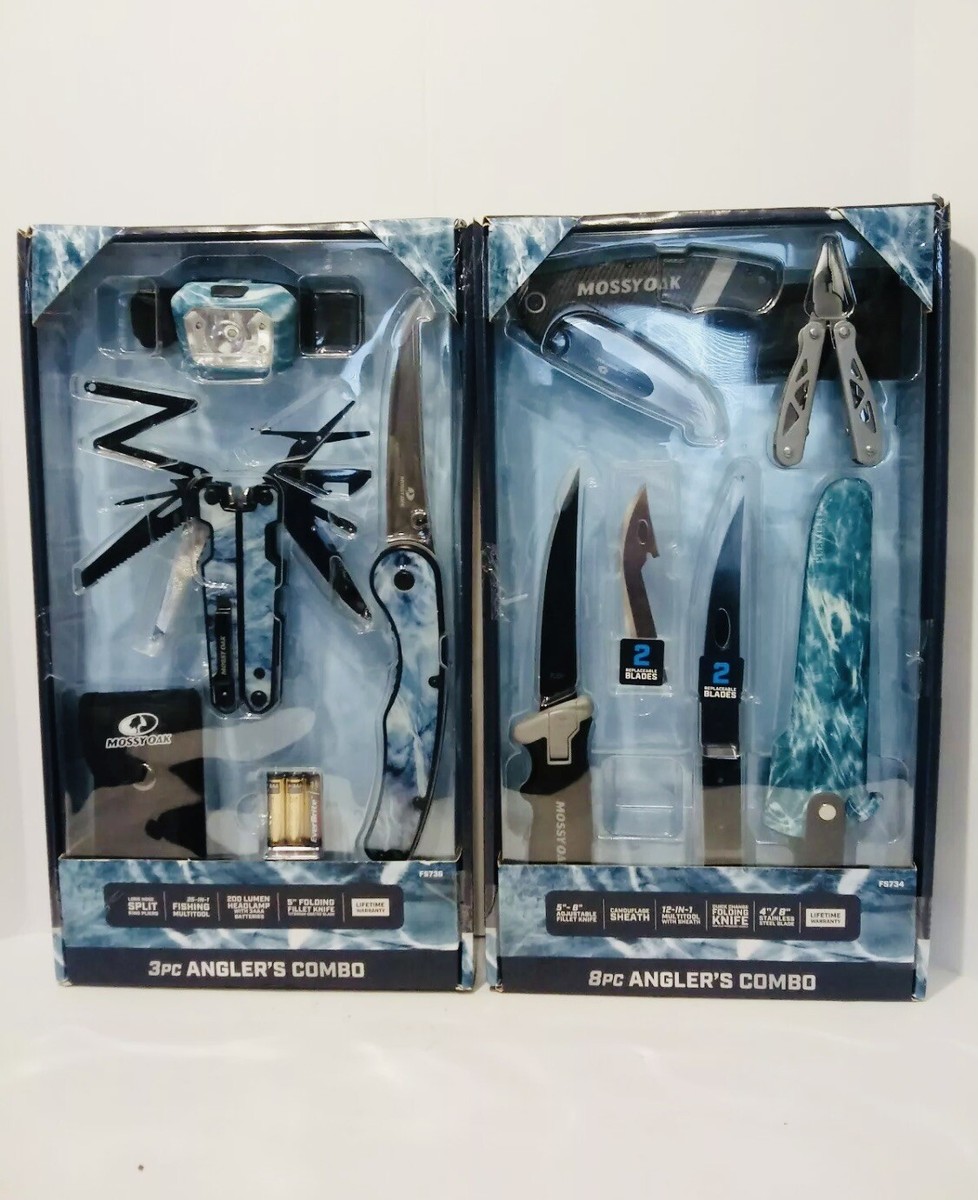 Mossy Oak 8-piece Fishing Angler's Combo Model FS734 for sale