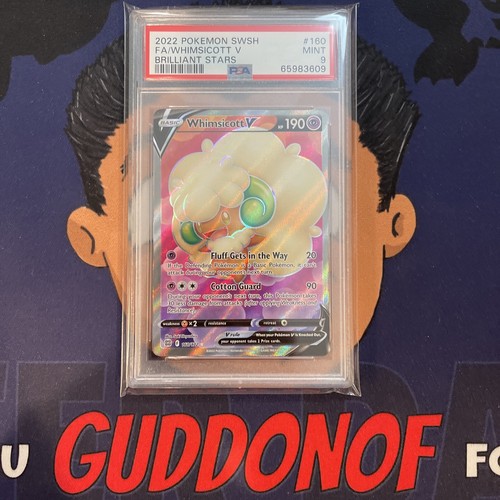 Whimsicott V graded PSA 9 for sale on eBay