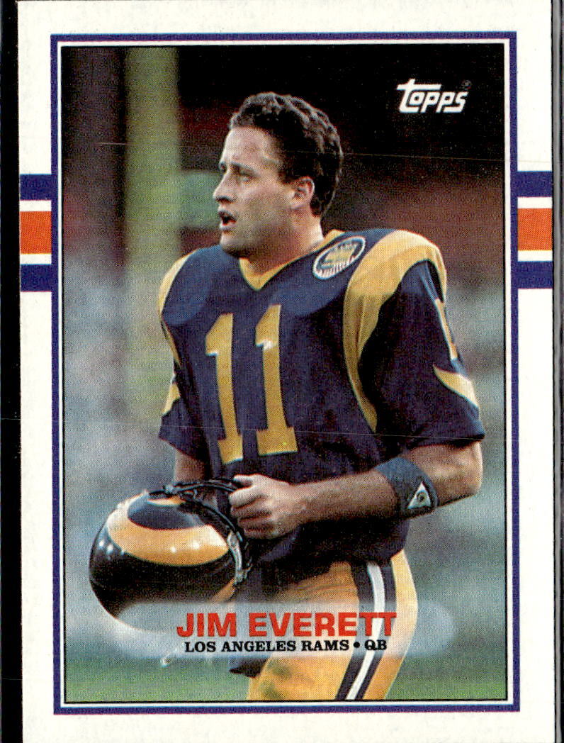 1989 Topps American/UK  #24 Jim Everett