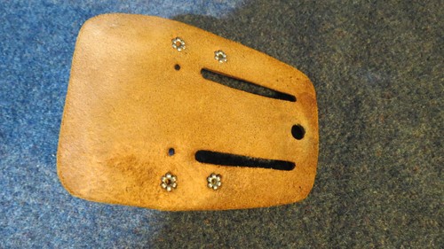 leather hammer holder, Custom Leather Crafts #439, made in USA - Picture 3 of 6