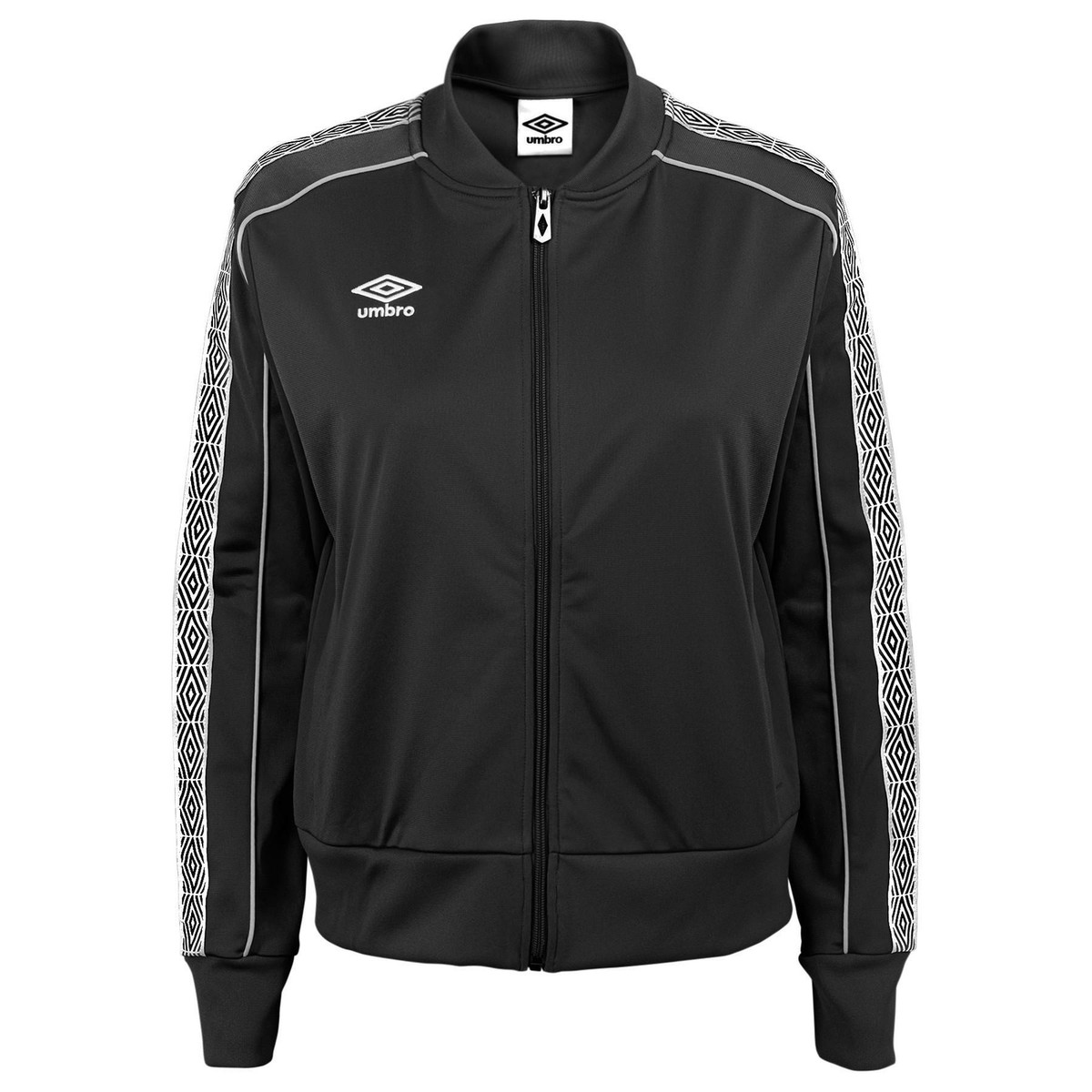 トップス fekete umbro Umbro Women's Cropped Track Jacket, Black Beauty/White | eBay