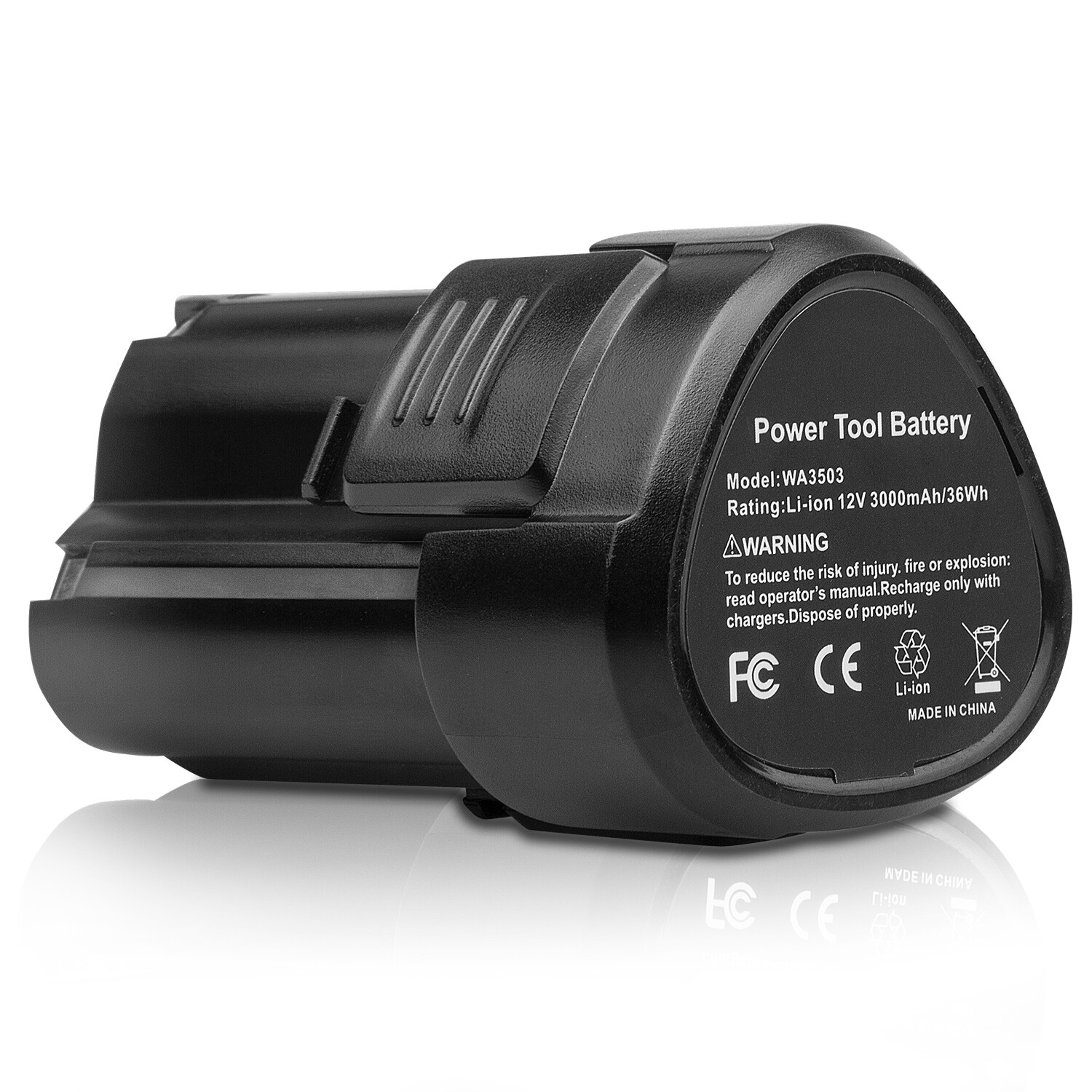 12Volt 3.0Ah Liion Battery For Worx WA3503 WA3504 WA3505 Cordless