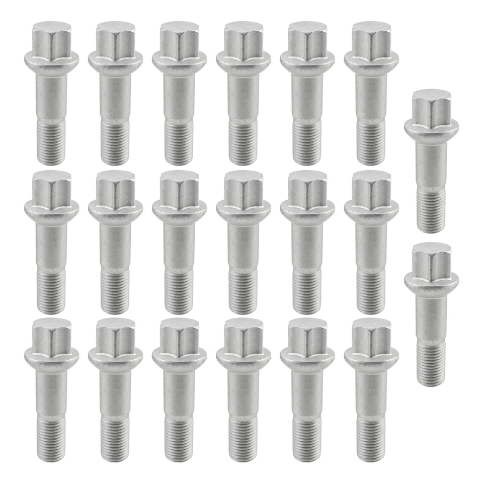 20pcs Wheel Lug Bolts Nuts Kit For Mercedes-Benz ML350 S500 GLK350 0009905307 - Image 2 of 4