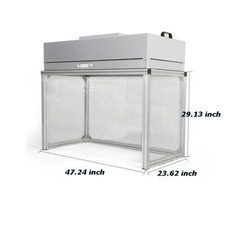 Air Flow Clean Bench Dust Free Room Workshop With Hepa-filter Dust Free Work110v