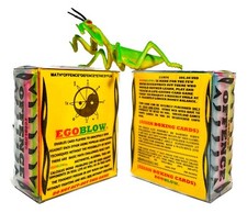 EGOBLOW, DEBONAIR ASSERTIONS, DEATH MATCH, KARATE, CHINESE, ASIAN BOXING CARDS