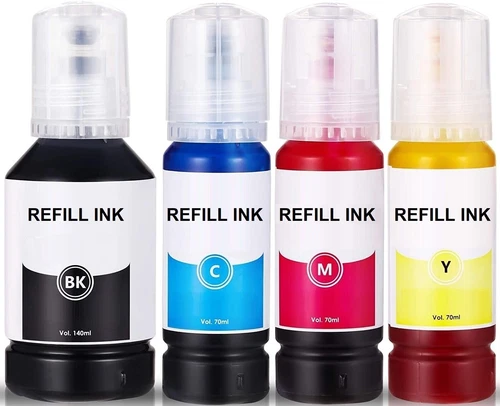 ✅ 350 ml Druckertinte für Epson Ecotank ET-2862 ET-2864 ET-2865 ET-2870 ET-2871