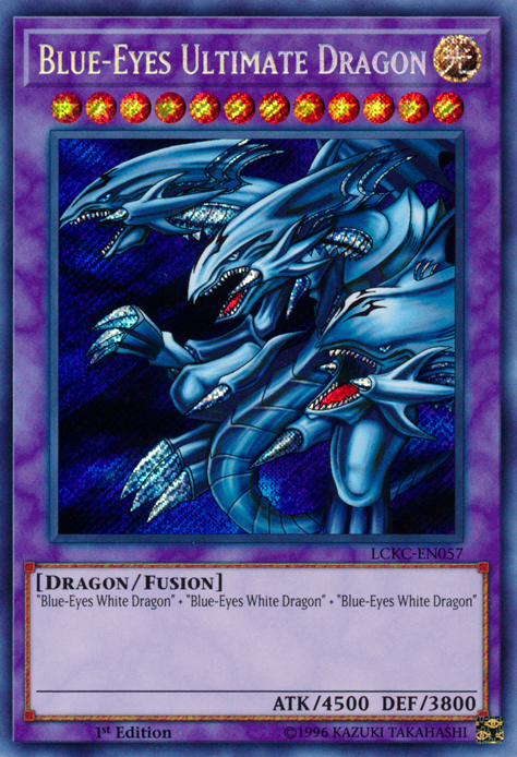 yugioh card summon blue-eyes ultimate dragon cheese - PGLD-EN055 - Premium Gold Blue Eyes White Dragon +