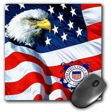 3dRose U.S. Coast Guard MousePad