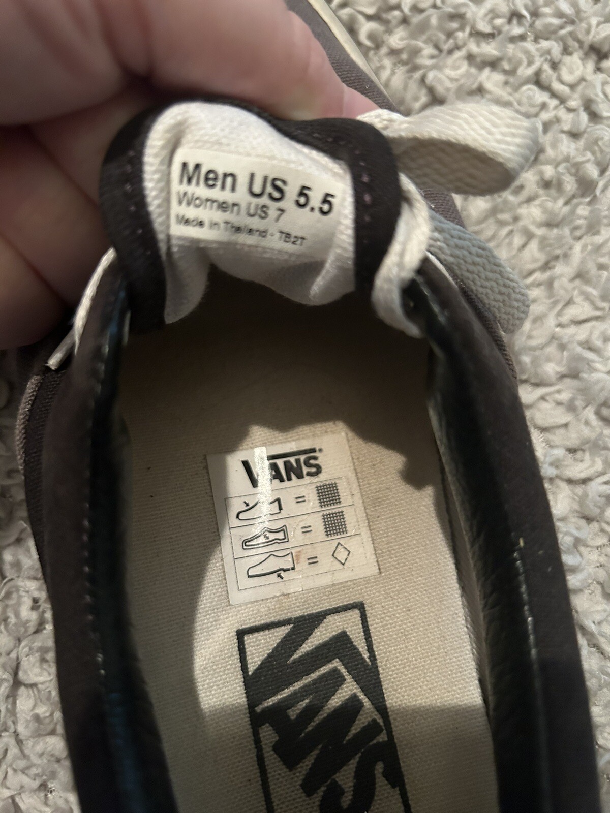 Men’s Women’s UK 5.5 US 7 Unisex Vans Shoes eBay