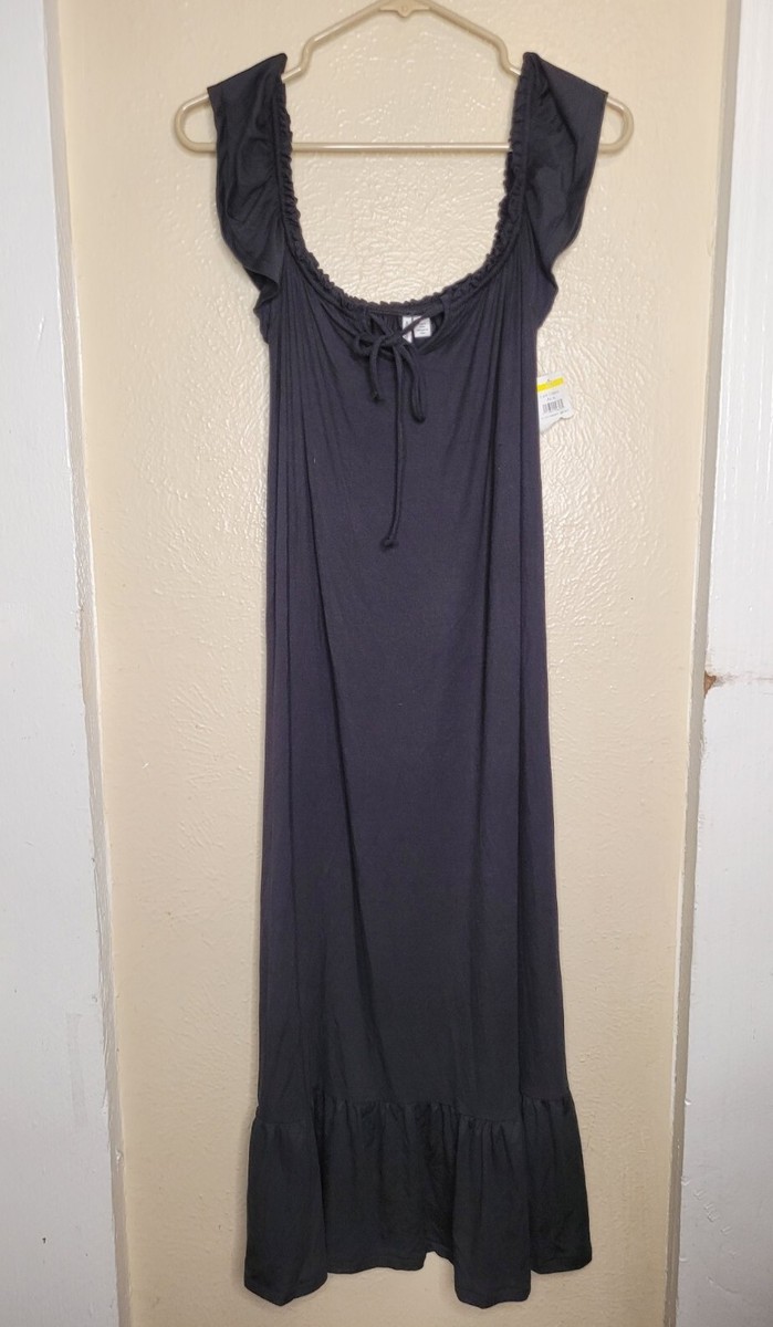 Nordstrom Dress Black Long Womens Size Small Maxi Casual Stretch Comfy Nordstrom Dress Black Long Womens Size Small Maxi Casual Stretch Comfy