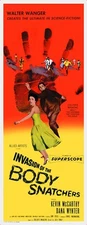 INVASION OF THE BODY SNATCHERS (1956) 14x36 insert sci-fi movie poster!