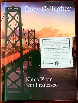 Rory Gallagher   Notes From San Francisco   2 CD Deluxe Edition   Booklet usw.  