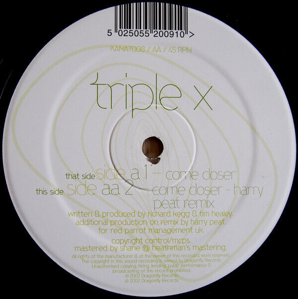 Triple X - Come Closer (12 Triple X - Come Closer (12