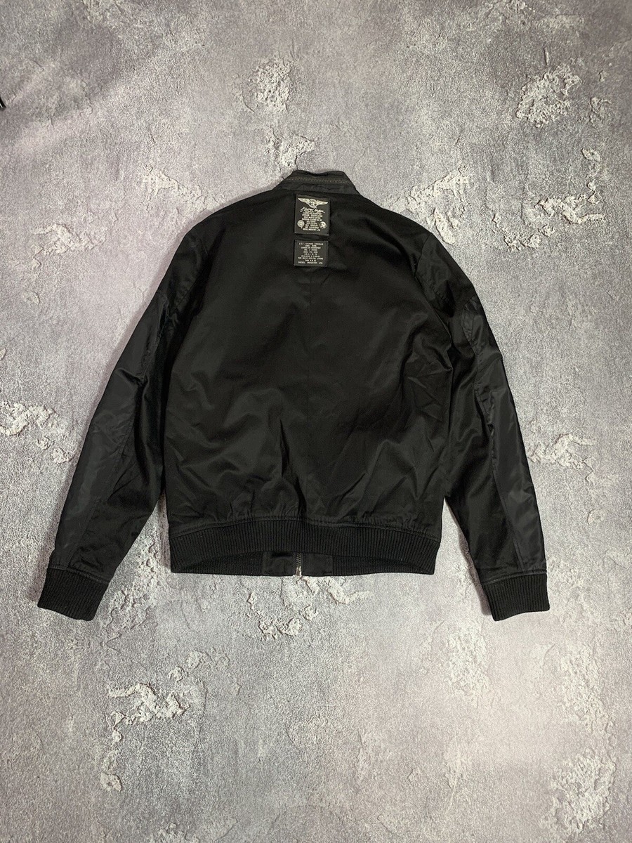 Diesel Motocycle Jacket Mens With Pocket Full Zip Nylon Size L | eBay