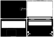 Laptop Sticker Skin Protector Guard For ASUS Vivobook Pro 16X OLED K6602 K6602Z