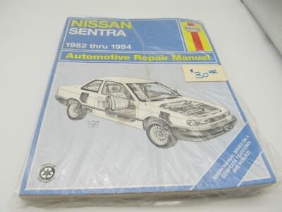Nissan Sentra 1982-1994 Haynes Owners Workshop Auto Repair Manual 72050 A12 | eBay