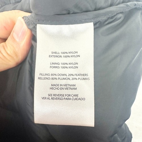 Eddie Bauer Damen Packable Daunenjacke Gr. XL schwarz Kapuze 650er Füllung gesteppt - Bild 6 von 6