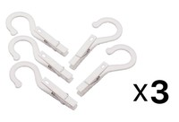 Fox Run Laundry Hook/clips Clothespin Hangers Pins Set 10 Plastic (3-pack) on sale Fox Run Laundry Hook/clips Clothespin Hangers Pins Set 10 Plastic (3-pack) on sale