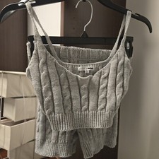 Fashion Nova Sweater Short Set
