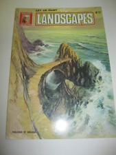 Leonardo Collection  Art Book  -Let us Paint Landscapes 17 New