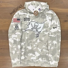 AUTHENTIC Nike Tampa Bay Buccaneers 2024 Salute to Service Hoodie NFL Sideline