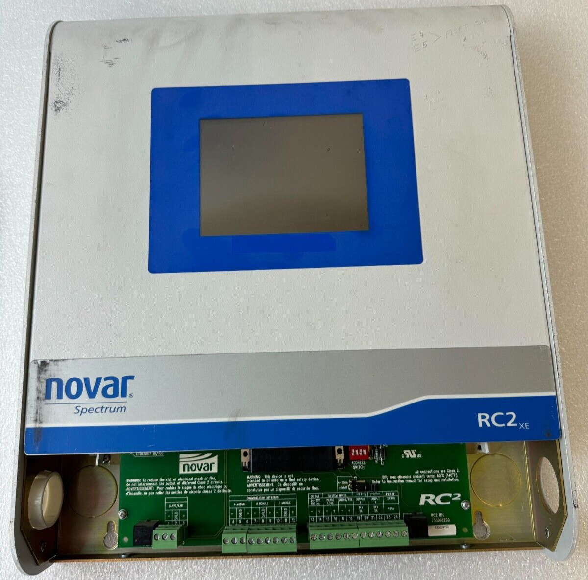 Novar Spectrum RC2 XE Refrigeration Controller w/ Touchscreen PART