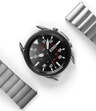 For Galaxy Watch 3 45mm Band / Universal Lug Width 22mm Strap Ringke Metal One  