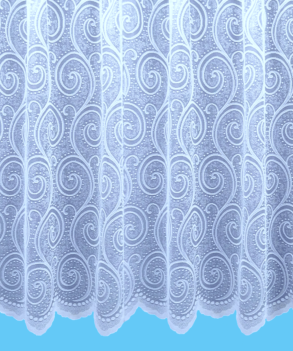 Floral Patterned Net Curtains - Free Postage - Sold By The Metre | eBay