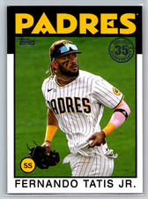 Fernando Tatis Jr. 2021 Topps Update 1986 Topps Baseball 35th Anniversary #86B-9