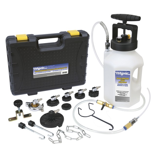 Mityvac MV6840 Brake and Clutch Pressure Bleeder Pump System Kit With Adapters eBay