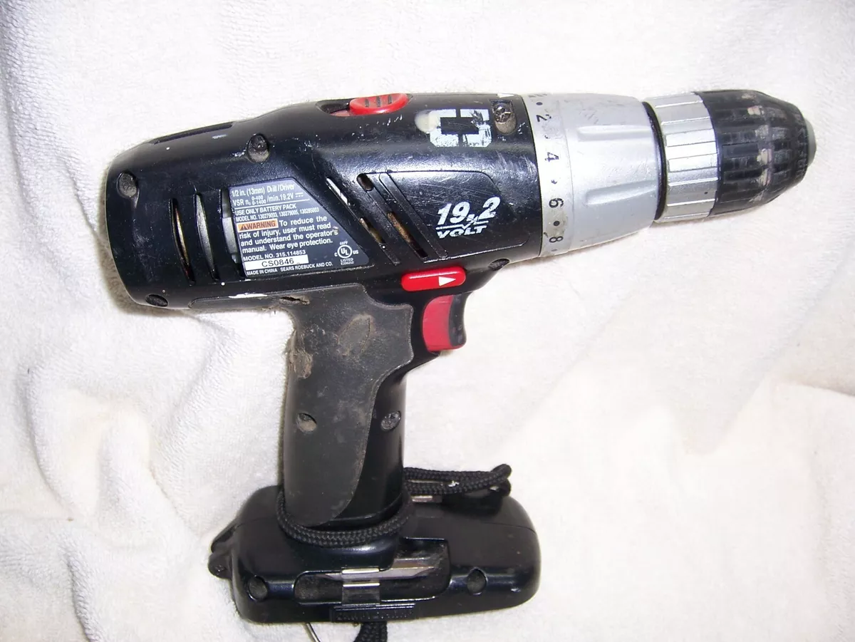 Craftsman cordless 2024 drill 19.2 volt