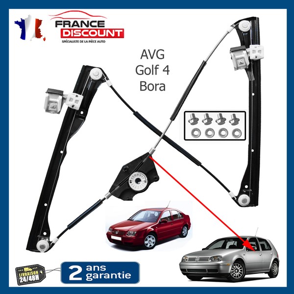 Mechanismus Fensterheber Vorne Links FüR VW Golf 4 IV Bora 5 TüRen = 1J4837461D-image