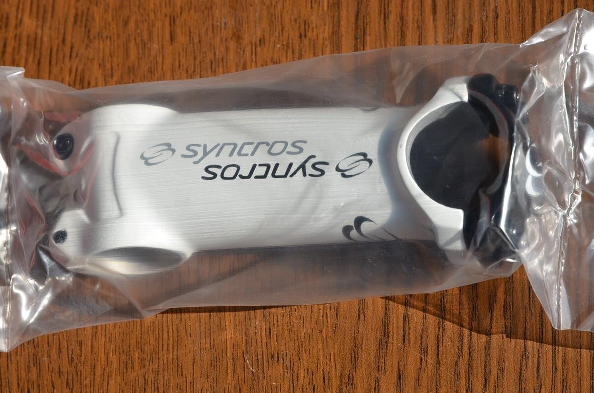 Potence Vélo SYNCHROS 1 1/8 31.8mm 110mm Blanche - Neuve