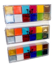 Buy 2 1 Free Face Paint Prof Makeup Palette 12 Colors Body Paint Halloween