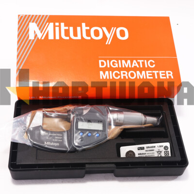 Mitutoyo Digimatic Micrometer 0-25mm Inch Metric 293-340-30 Measurement Tools