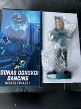 San Jose Sharks JOONAS DONSKOI 4/5/2018 Bobblewaist Dancing Bobblehead - New