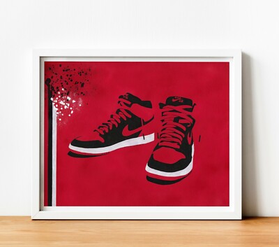 air jordan 1 wall art