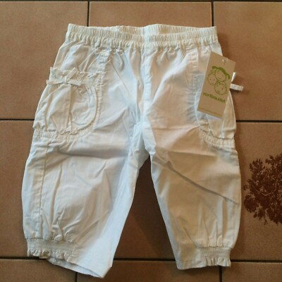 Shorts. leichte Vertbaudet Somme Mädchen, 94 cm (3 J.), weiß, Gum