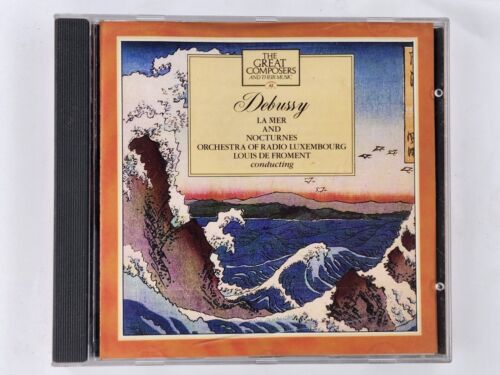 The Great Composers And Their Music DEBUSSY La Mer And Nocturnes CD - Foto 1 di 3