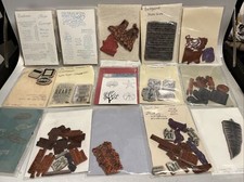 HUGE Lot Of Rubber Stamps Stampin Up and more RETIRED