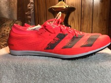 Mens New Adidas Adizero Finesse Signal Pink Track Spikes Shoes EG6170 Size11