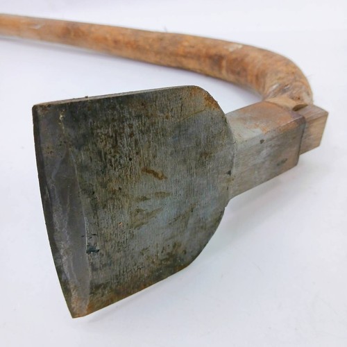 Japanese Vintage Adze Chouna 550mm Blade 95mm YAMASHIRONOKAMI Japan / AE055 - 第 13/14 張圖片