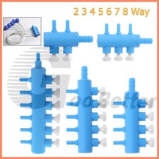 Aquarium Teich Luftverteiler Von Zuchtanlage Zubehör Sauerstoff 2 3 4 5 6 8 Wege