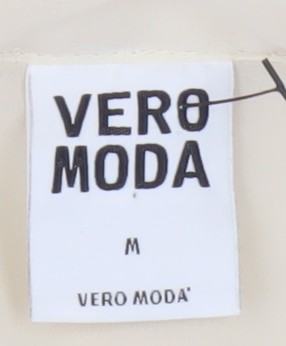 Blusa mediana de lentejuelas beige para mujer Vero Moda - Imagen 3 de 12
